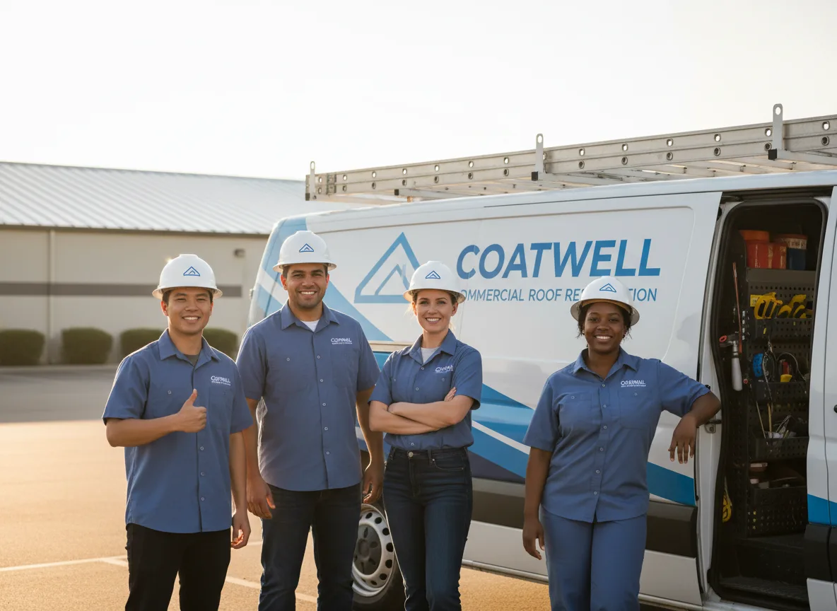 Commercial roof coating company in Adel, OR